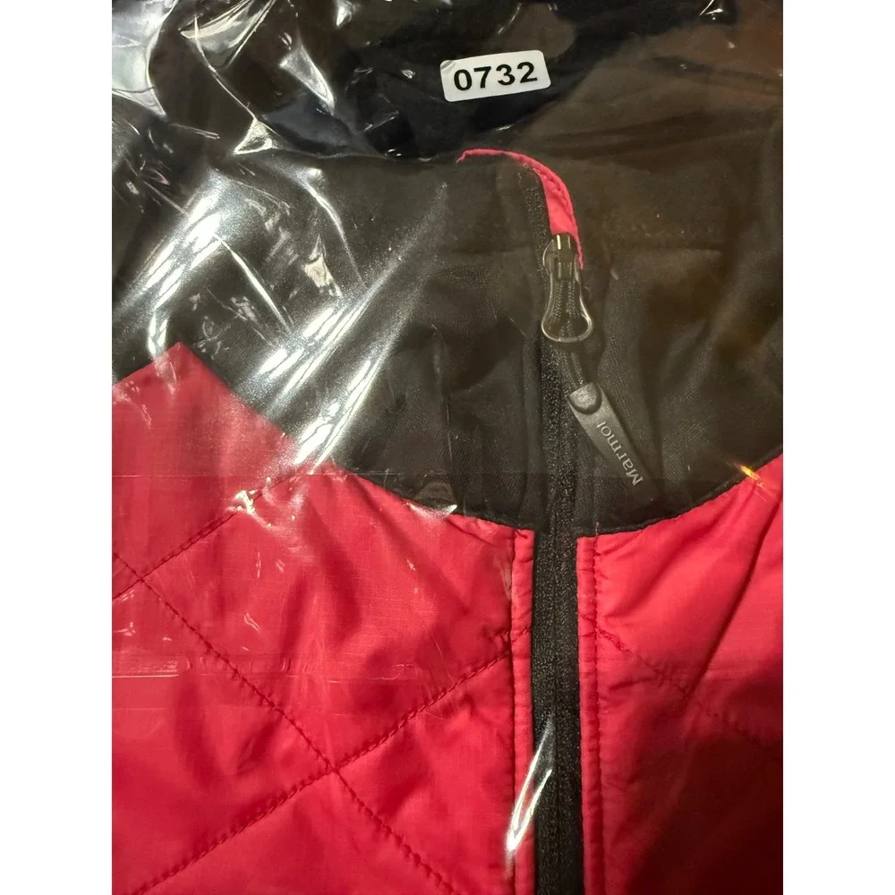 Marmot Variant Hybrid Jacket Womens M Pink Black Quilted Softshell